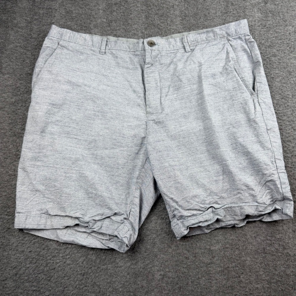 Calvin Klein Shorts Men's W38 Grey Slim Fit Flat Front Casual Summer